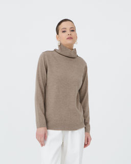 Джемпер кашемировый 12107 капучино