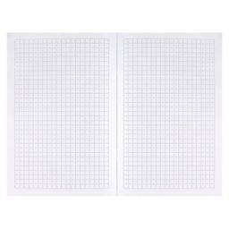 Блокнот, 120х185 мм, 32 л, арт. 72159 СЕРДЕЧКИ НА РОЗОВОМ / Блок - белый офсет 65 г/м?, клетка, мягкий переплёт (2 скобы), матовая ламинация,