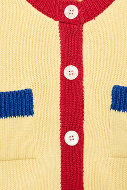 COLOUR BLOCK CARDIGAN - Zara фото 8