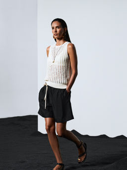 Широкие шорты с поясом / Zarina