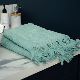 Набор махровых полотенец VERSAL 2 шт. (50х90 - 1 шт., 70х140 - 1шт.), 100% хлопок, 450 гр./кв.м. Сирень - Традиция фото 37