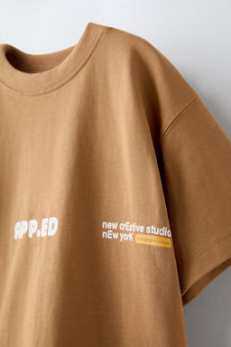 SLOGAN PRINT T-SHIRT - Zara фото 4