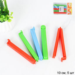 Зажим для пакетов 5 штук / 14261 /уп 360/