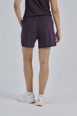 Шорты текстильные Темно-фиолетовый ADVANCED RUNNING Woven Shorts - Anta фото 6