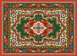 ФРЕЯ PZLF-031 Пазл фигурный деревянный Ковер из прошлого 156 элемент