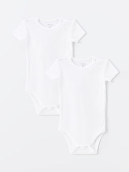 Bisiklet Yaka Basic Erkek Bebek ??t??tl? Body 2li