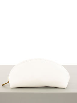 LACCOMA косметичка Анетта-826-белый эко кожа хлопок  фото 2