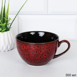 Кружка 300 мл Градиент Рэд / WRF-269 /уп 45/ Чашка чайная/ Крупная крошка/ ТП