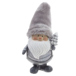 Фигурка декоративная "Дед Мороз", L8,5 W8 H17,5 см, 2в.