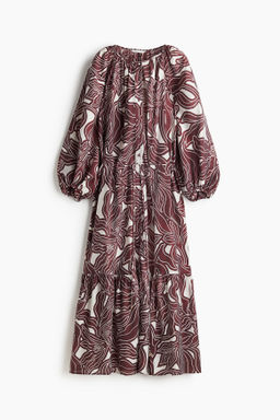 Vestido oversize con cintur?n de anudar