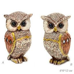 Статуэтка Сова 6х6х12 / 6132 /уп 96/