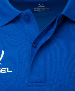 Поло JOGEL CAMP 2 Poly Polo, синий  фото 5