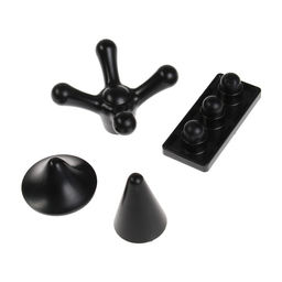 Массажёр для тела Windigo LEM-11, перкуссионный, 25 Вт, 12 насадок, 5 режимов, чёрный