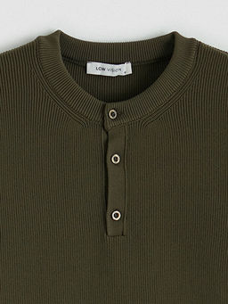 Bisiklet Yaka Erkek Triko Kazak