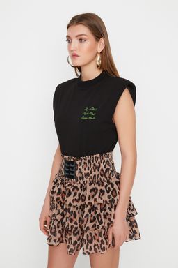 TRENDYOLMILLA X Sagaza Studio Siyah Orme Body TPRSS22BD00001 фото 4