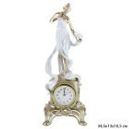 Часы статуэтка Дама 34,5х13х10,5 см / 288-3 /уп 12/ - ГалеонТрейд фото 3