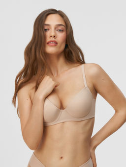 10204110038 Бюстгальтер T-Shirt жен. Noana бежевый - Concept club фото 2