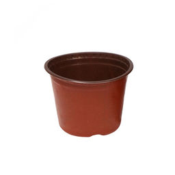 Цена за 40 шт. Горшок для рассады, 700 мл, d=12 см, h=9.5 см, мягкий пластик, терракот, Greengo  фото 6