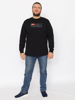 CRB wear/CWLM 60326-22 Джемпер мужской,черный/Ex.Cherubino  фото 2