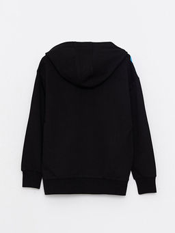 Kap??onlu Marvel Bask?l? Uzun Kollu Erkek ?ocuk Sweatshirt - Waikiki фото 2