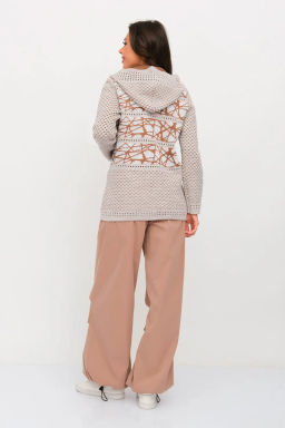 ЗЛАТА Жакет 5-1066к/кофе-молоч