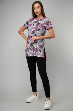 Удлиненная женская футболка с разрезами Happyfox - Happy fox фото 8