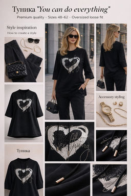 Туника "You can do everything" арт.6821