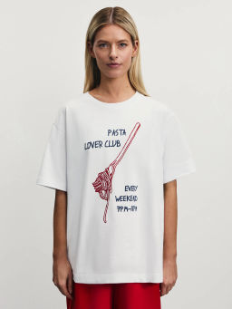 Футболка оверсайз с принтом / Zarina  фото 4