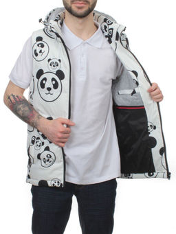 2120 WHITE Жилет мужской (100 гр. синтепон) - Fashion фото 5