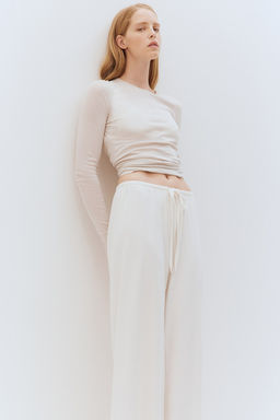 Pantalon amplio de punto - H&m фото 4