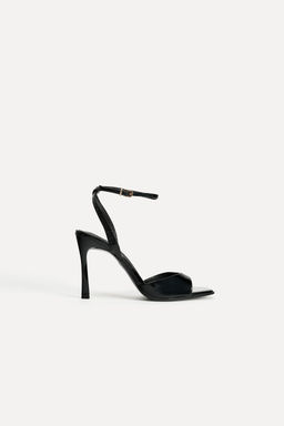 LEATHER HIGH-HEEL SANDALS 50TH ANNIVERSARY
