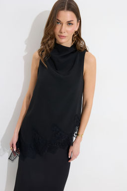 Блузка 4318 (черный) - Lyushe фото 6