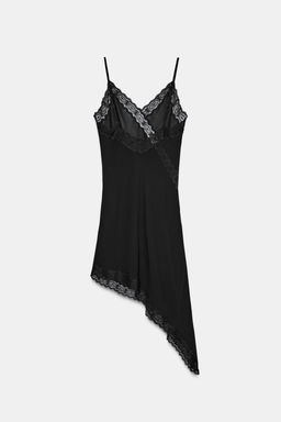 ZW COLLECTION ASYMMETRIC CAMISOLE DRESS - Zara фото 4