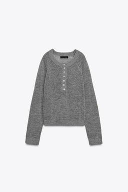 KNIT BAKER SWEATER - Zara фото 10