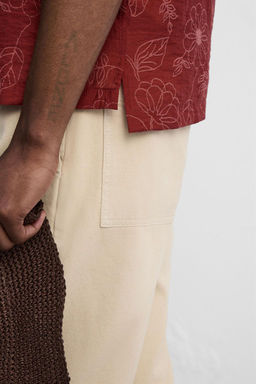 FLORAL TEXTURED SHIRT  OTIS KWAME KYE QUAICOE - Zara фото 5