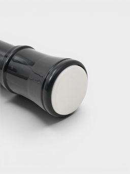 Карниз для ванной комнаты "Эталон" 110-200 см, цвет черный