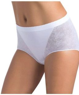 CULOTTE setificato DAILY трусы-кулотты с антибак. ластовицей. рисунок с эффектом кружева INTIMlDEA