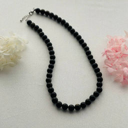 Бусы из Обсидиана золотистого