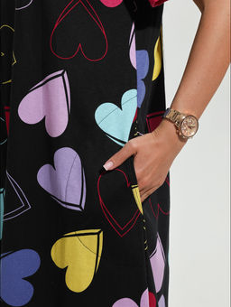 Барышня халат женский (темно-синий) - Lovetex фото 12