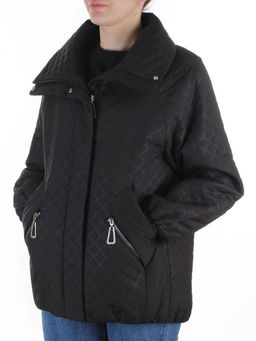 BM8819 BLACK Куртка демисезонная женская (50 гр. синтепон)