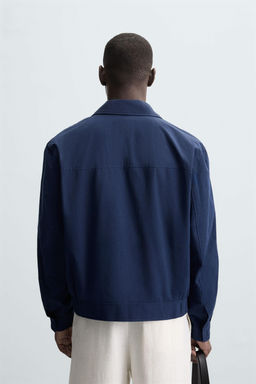 REGULAR FIT BOMBER JACKET - Zara фото 3