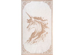 Полотенце махровое 6с103.512ж2 Огненный единорог (лен3) 50х90см