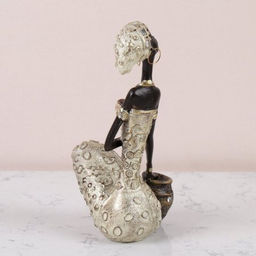 Статуэтка Африканка 10х19,5 см / 25189E /уп 24/ - Галеонтрейд фото 5