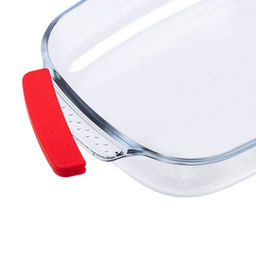 Форма для запекания 2,7л Felicita, с сил накладками-прихватками на ручки, жаропр стекло арт. 108337