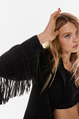 Blazer con flecos - H&m фото 6
