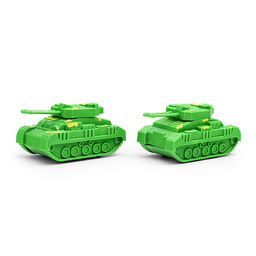 Автовоз "Военный" с техникой, под колпаком