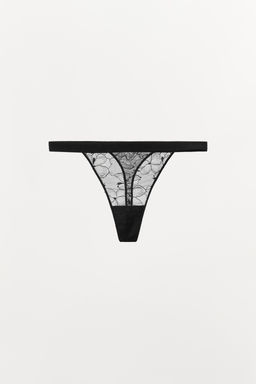LACE THONG - Zara фото 6