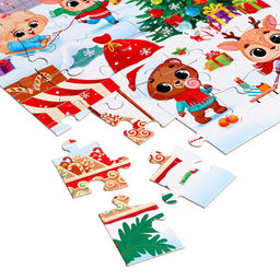 Пазл Новогодний каток, 60 элементов - Puzzle time фото 5