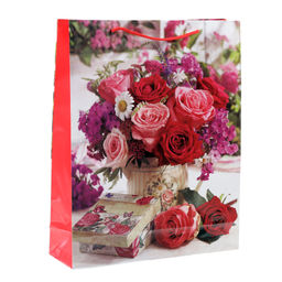 Цена за 12 шт. Пакет подарочный 32x40x10см / 459L /уп 12/840/ микс - Галеонтрейд фото 2