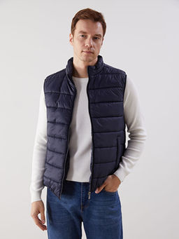 Standart Kal?p Dik Yaka Erkek ?i?me Yelek